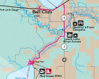 Mud Goose Dam Map